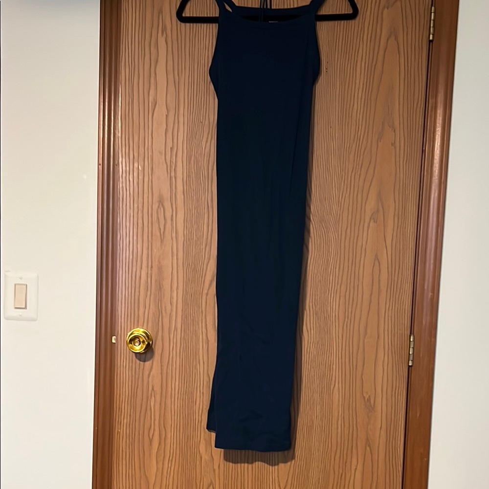 Old Navy Navy Blue Midi Dress